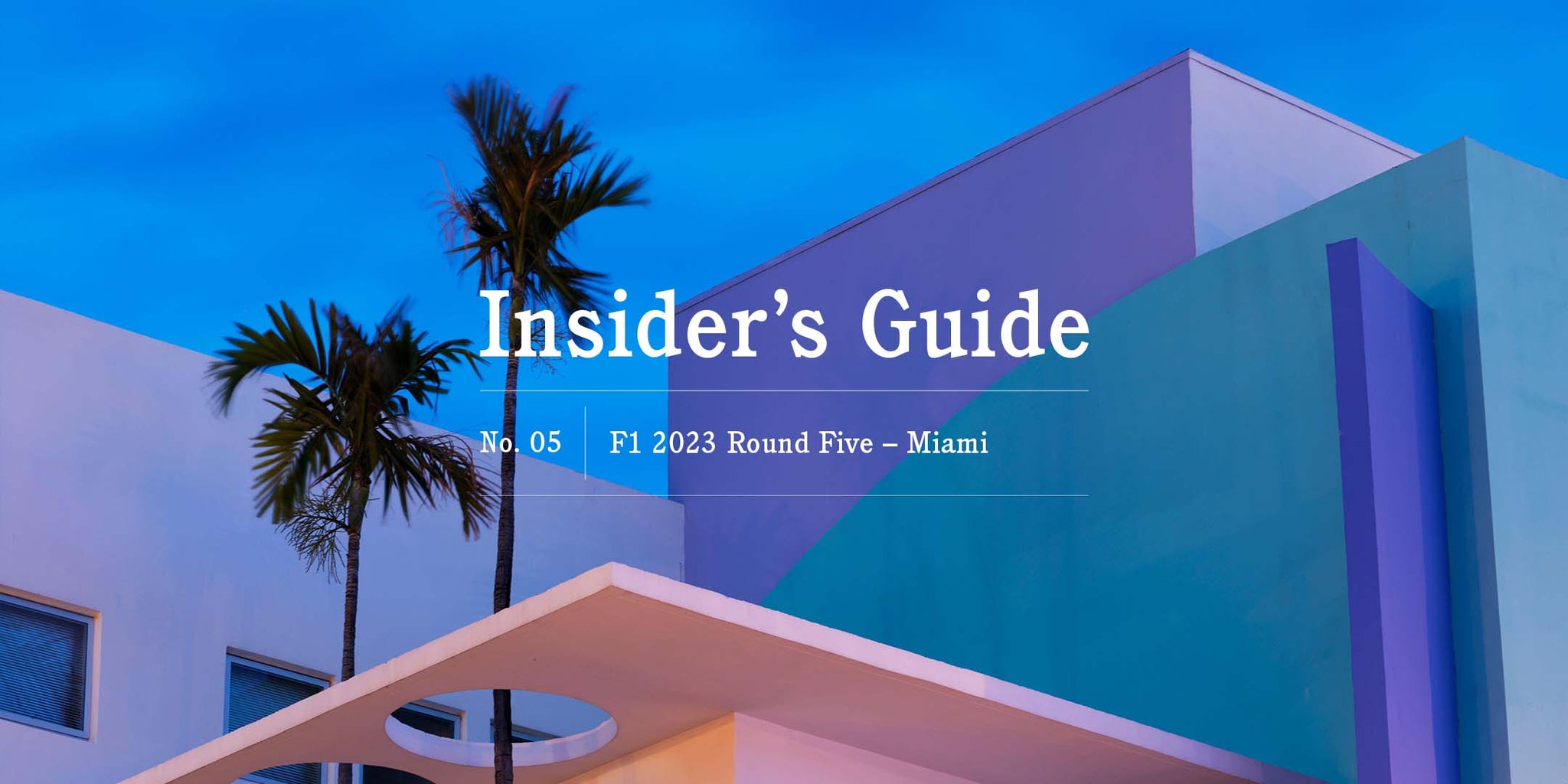 F1 2023 Insider's Guide No. 05 – Miami
