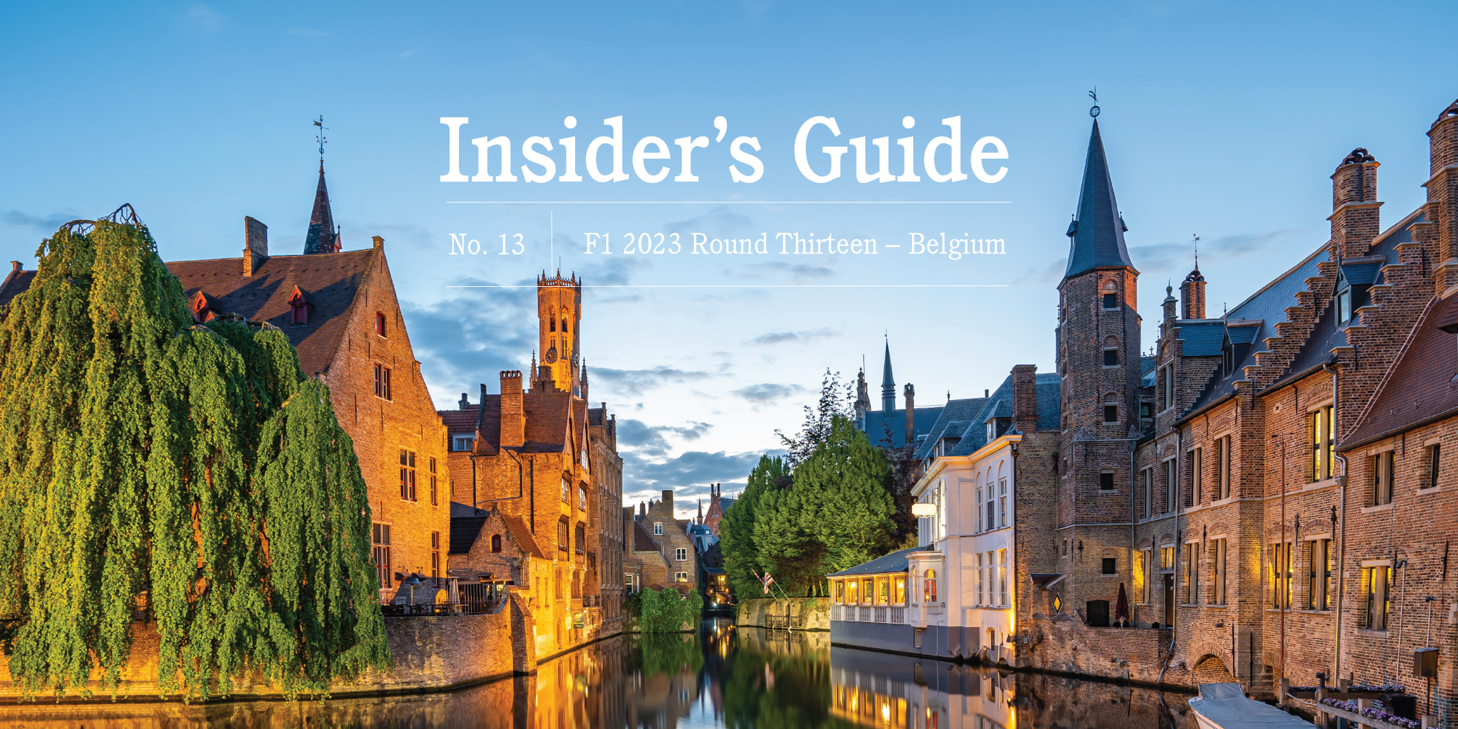 F1 2023 Insider's Guide No. 13 – Belgium