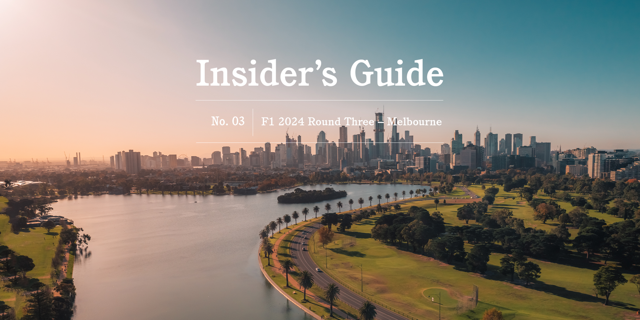 F1 2024 Insider's Guide No. 03  – Melbourne