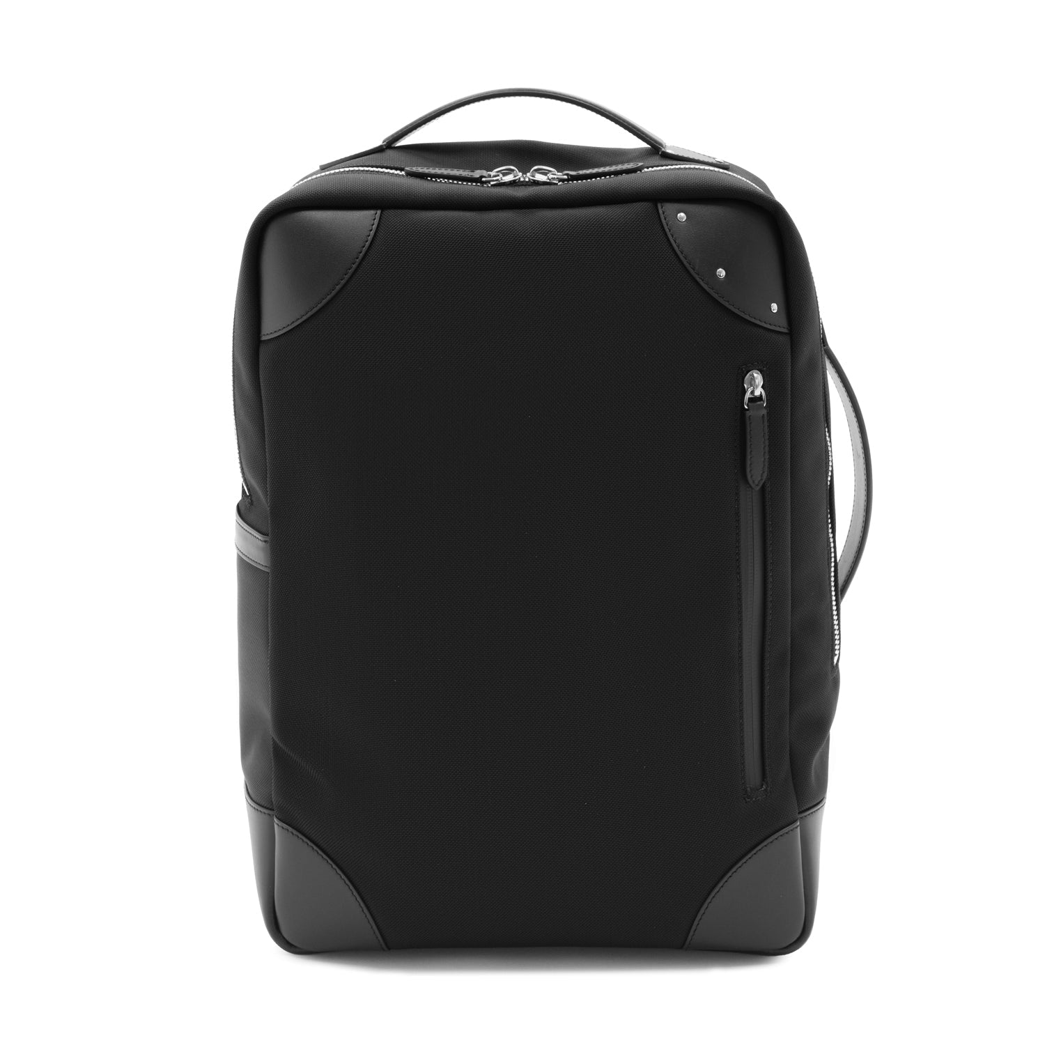 Globe-Trotter | Leather Backpack | Black | Metropolis Collection