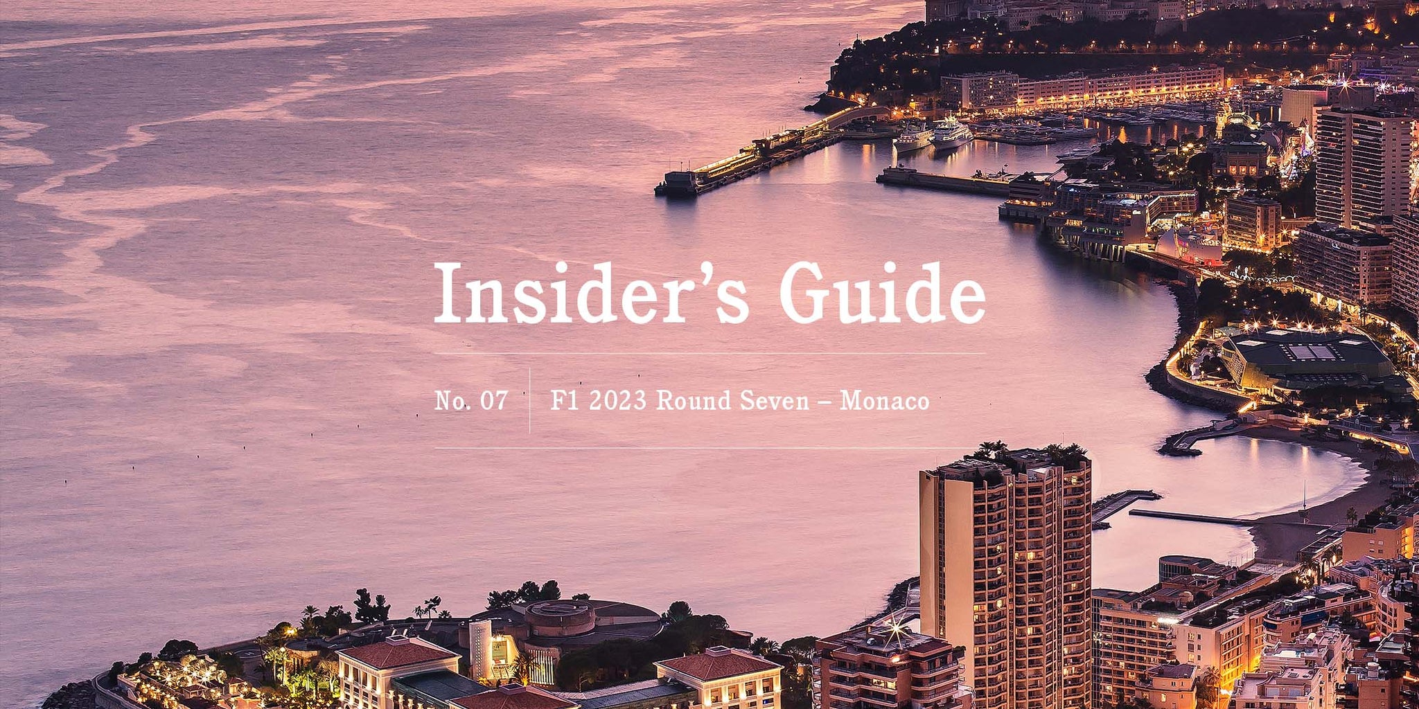 F1 2023 Insider's Guide No. 07 – Monaco