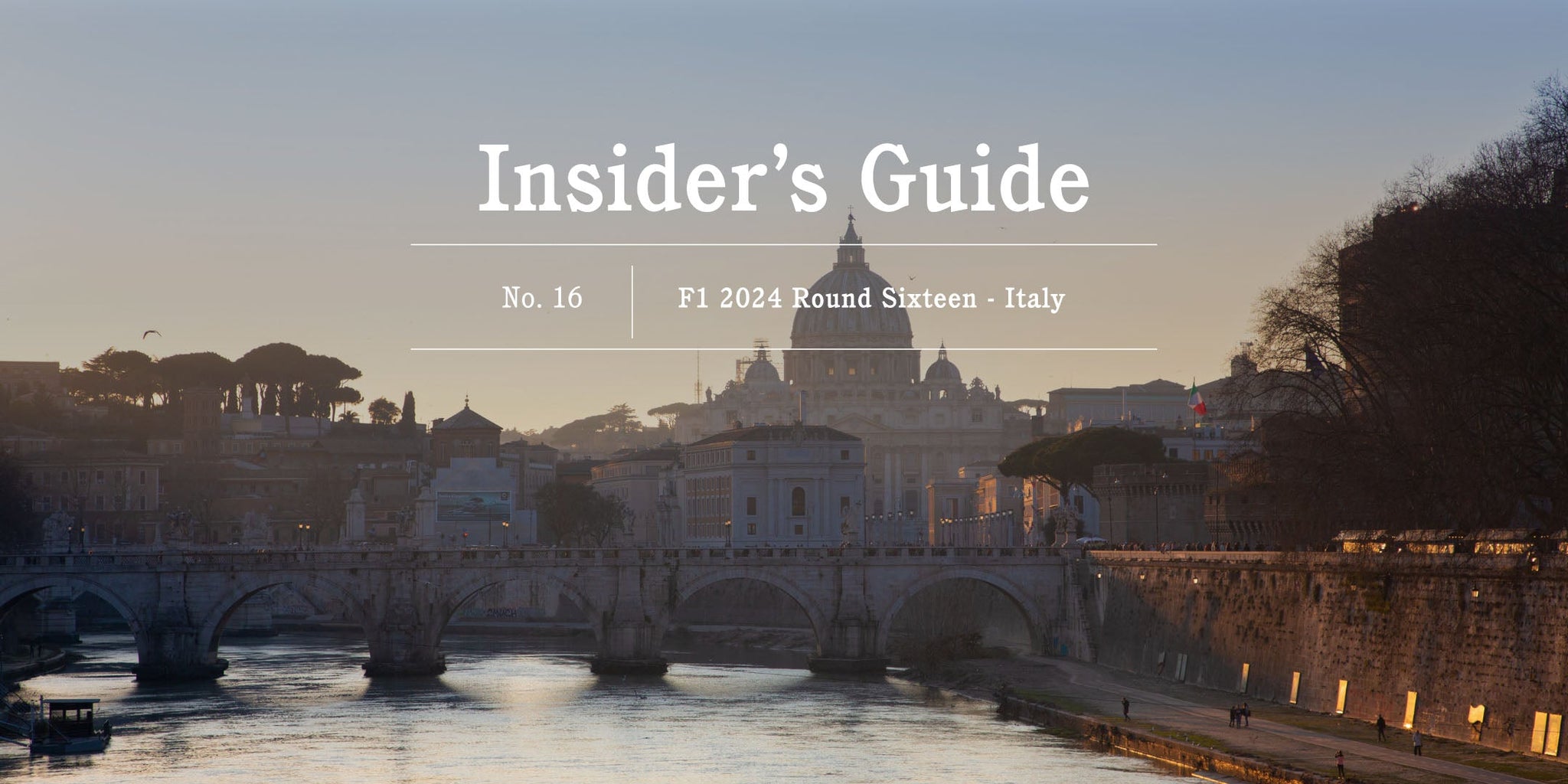 F1 2024 Insider's Guide No. 16 – Italy