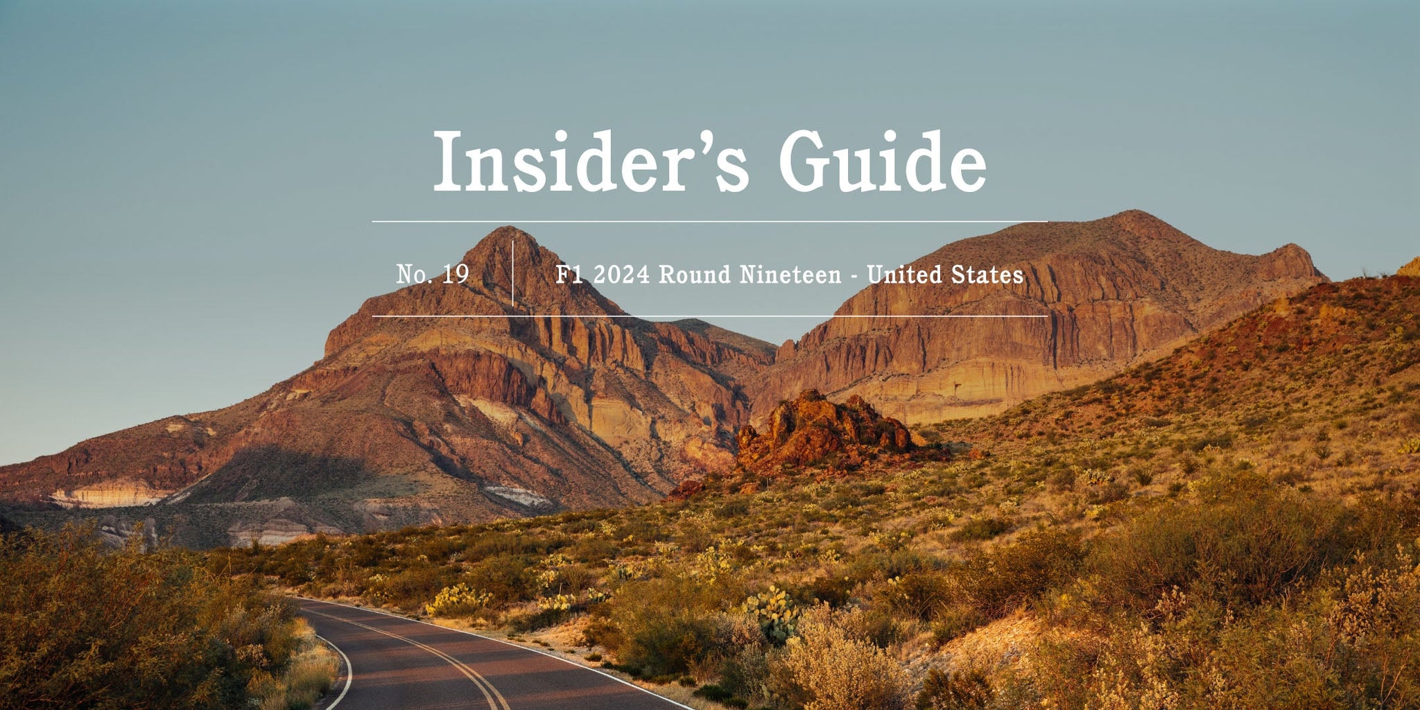 F1 2024 Insider's Guide No. 19 – United States