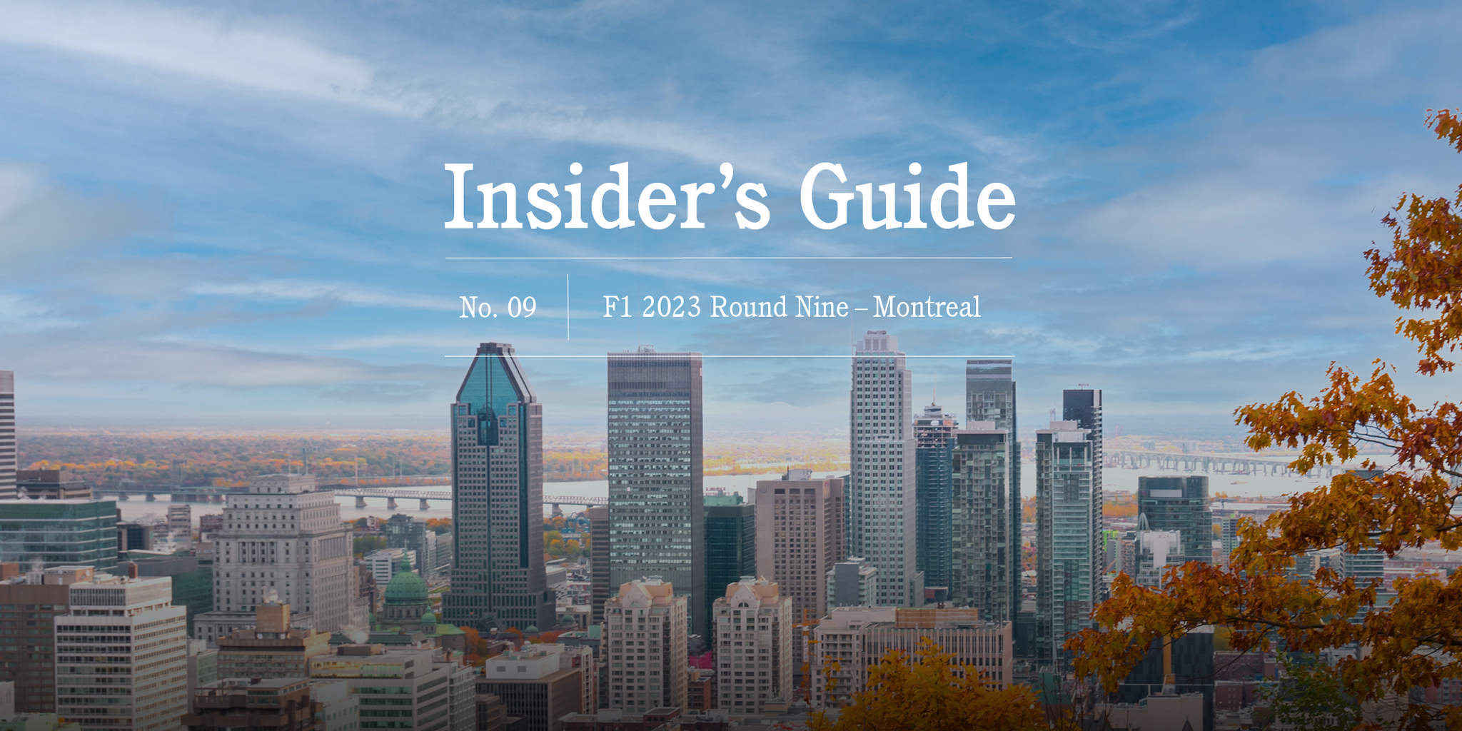 F1 2023 Insider's Guide No. 09 – Montreal