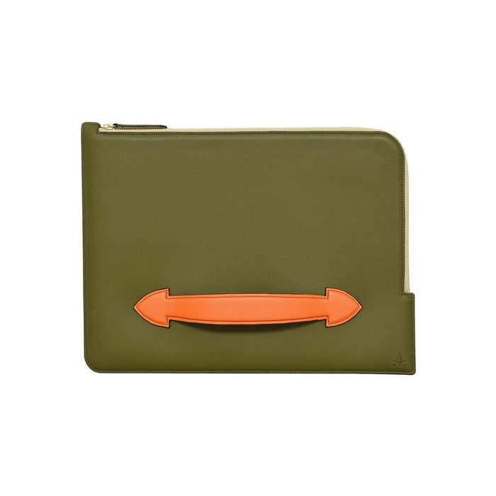 1897 · A4 Document Holder | Multi/Khaki - GLOBE-TROTTER