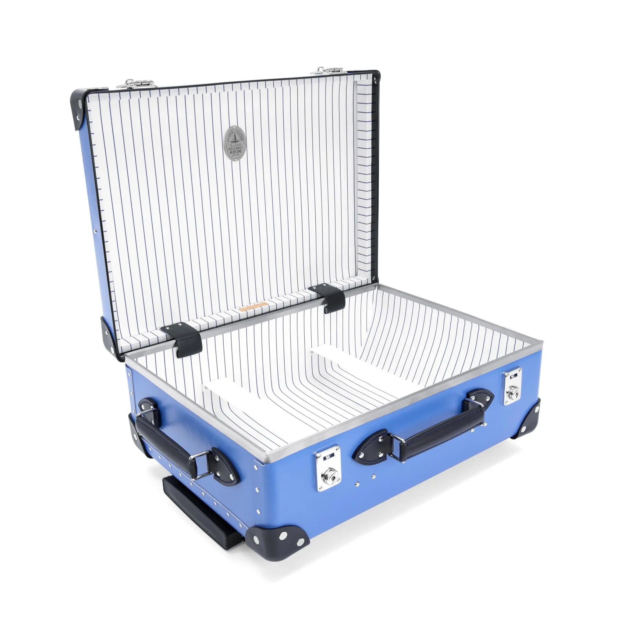 Cruise · Small Carry-On - 2 Wheels | Royal Blue/Navy/Chrome - GLOBE-TROTTER