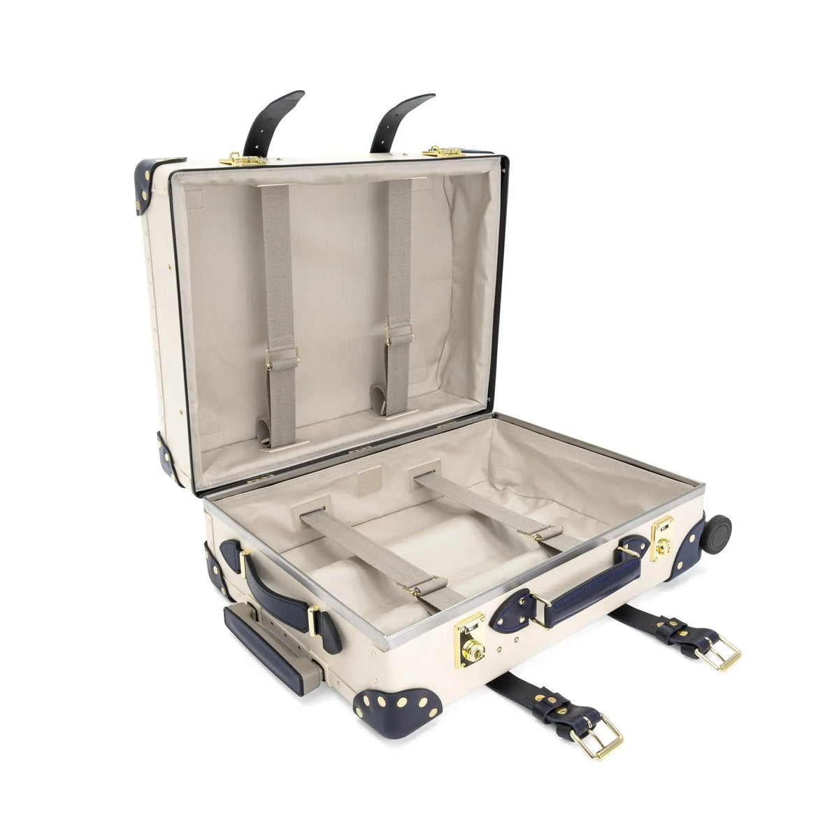 Centenary · Carry-On - 4 Wheels | Ivory/Navy/Gold