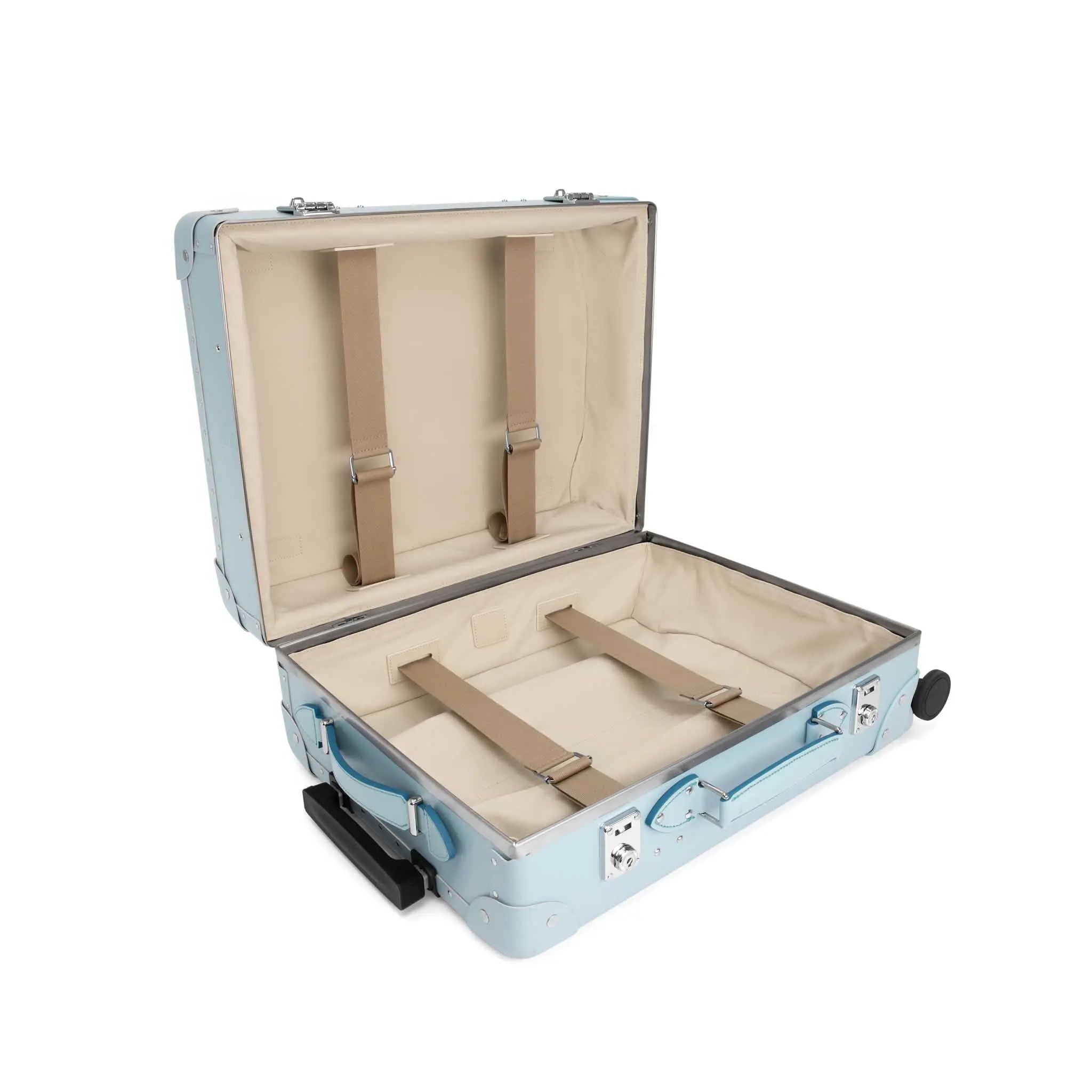 Pop Colour · Carry-On - 4 Wheels | Pastel Blue/Pastel Blue/Chrome - GLOBE-TROTTER