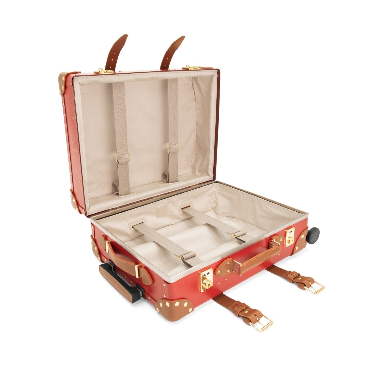 Centenary · Carry-On - 4 Wheels | Red/Caramel/Gold