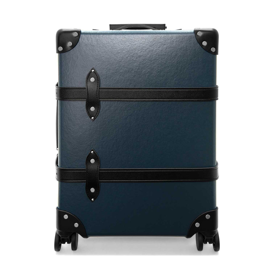 DR. NO · Carry-On - 4 Wheels | Navy/Black/Chrome – first image