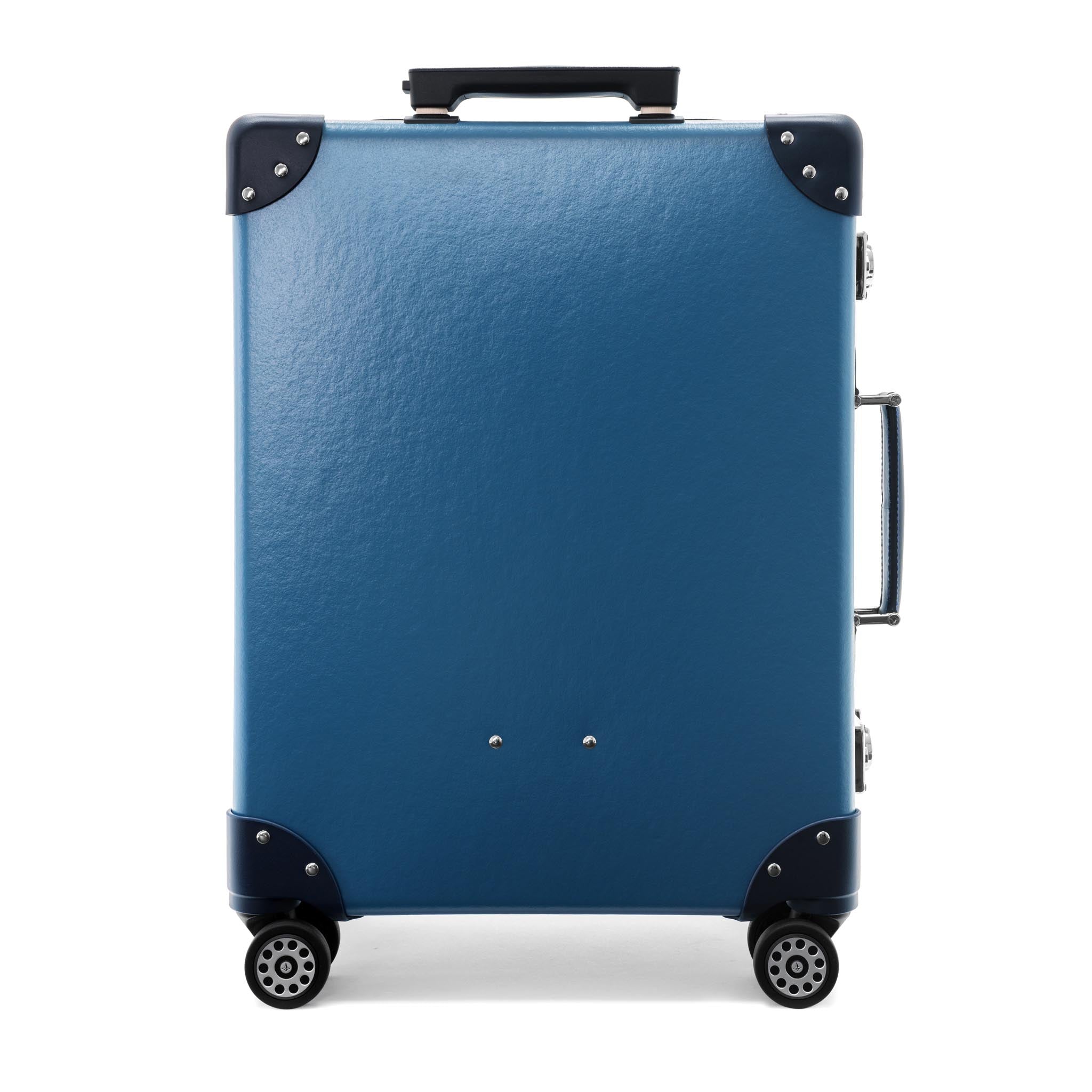 Metropolis · Carry-On - 4 Wheels | Fog Blue/Navy/Chrome