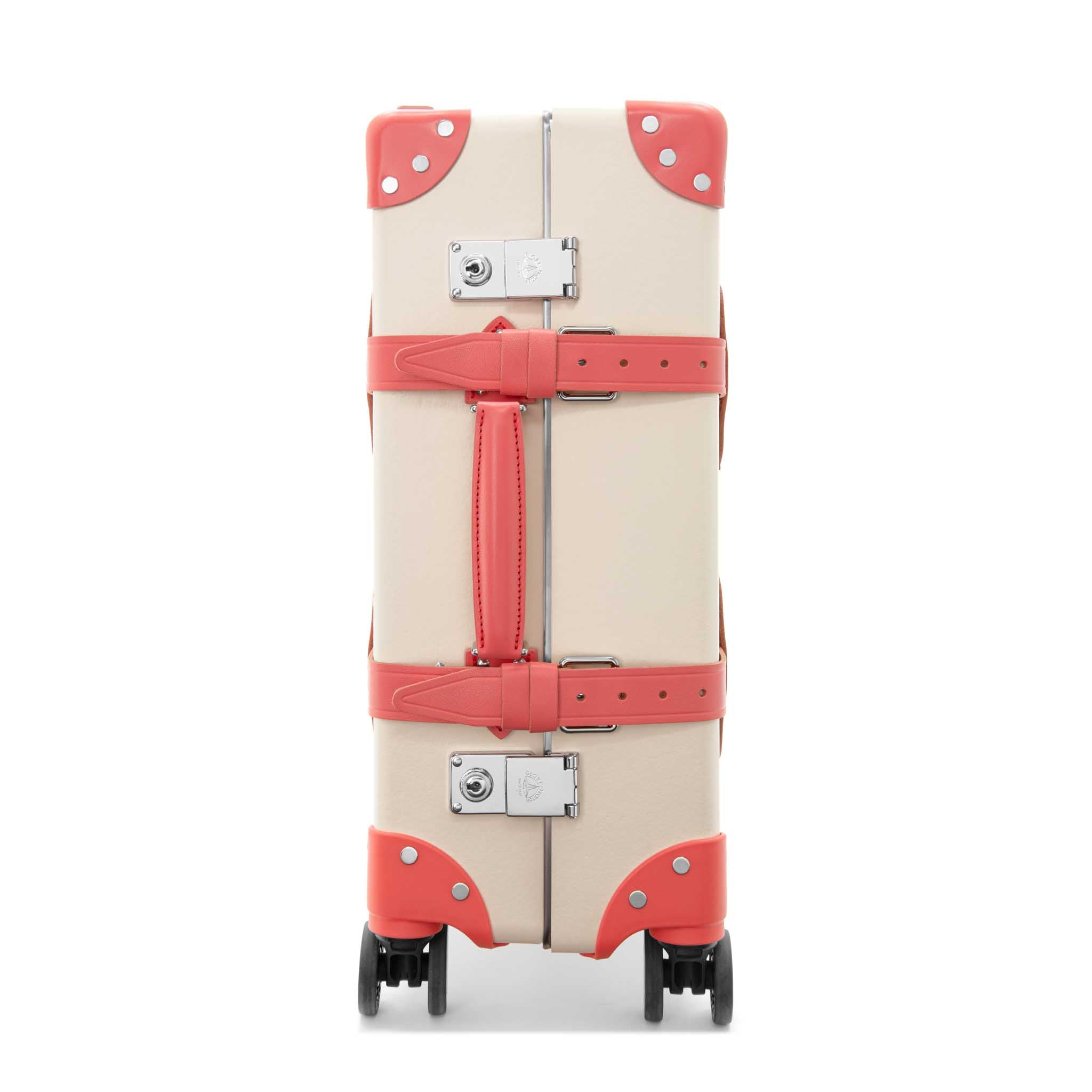 Pop Colour · Carry-On - 4 Wheels | Ivory/Flamingo/Chrome