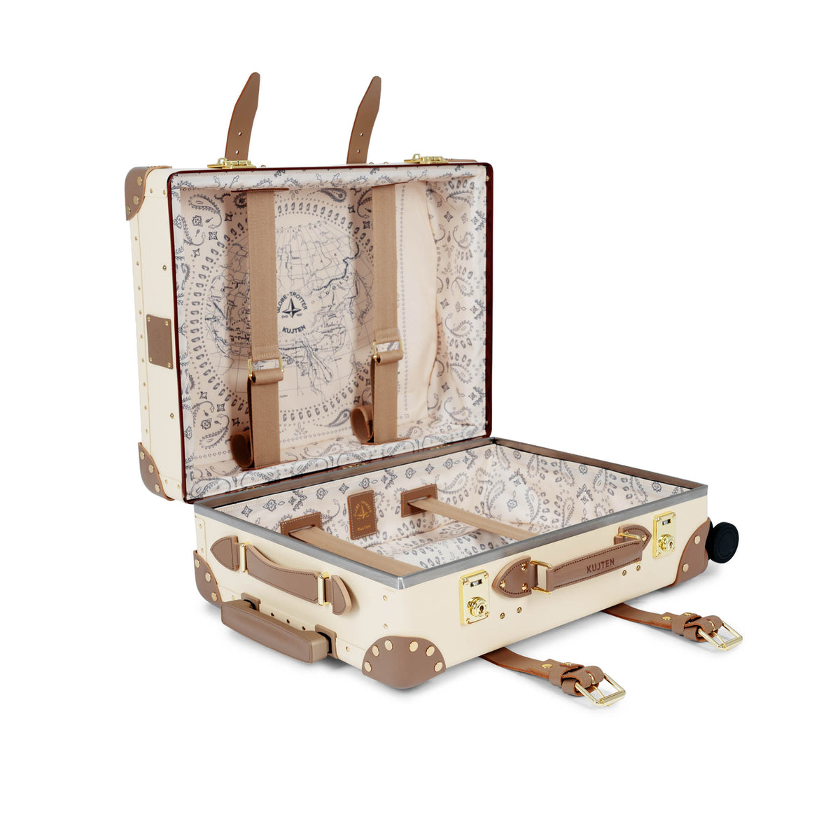 Kujten SAS · Carry-On | Ivory/Moss Grey/Gold