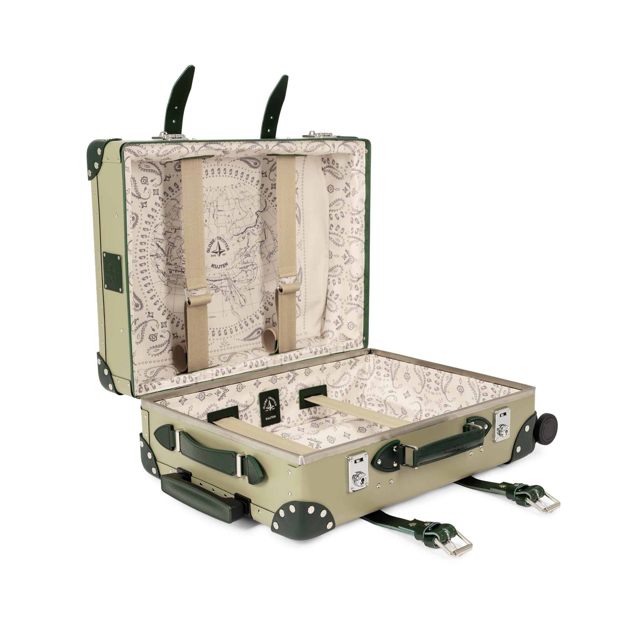 Globe-Trotter | Safari Carry-On | 4W | Brown | Luxury Cabin Luggage