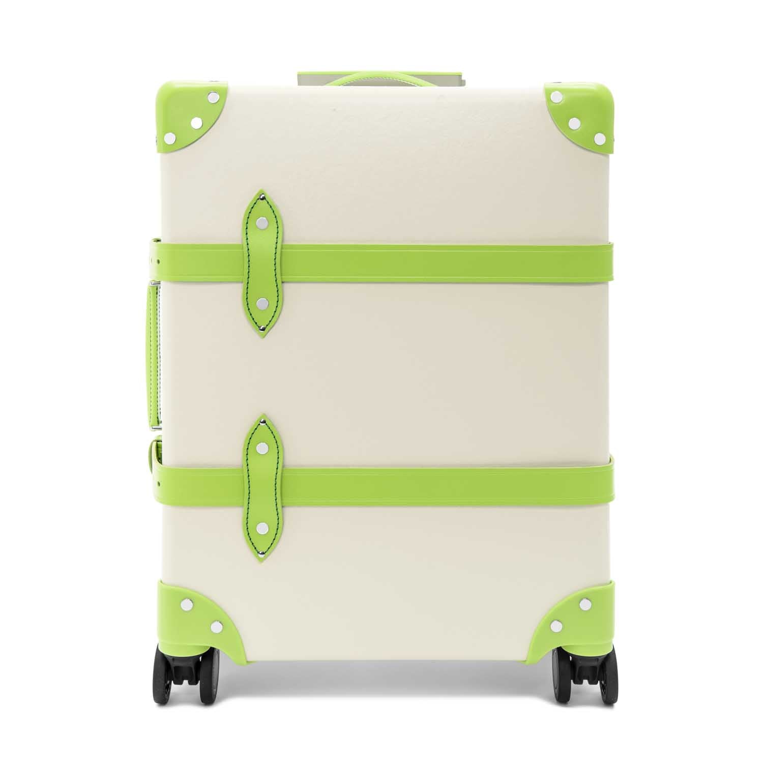 Pop Colour · Carry-On - 4 Wheels | Ivory/Parrot Green/Chrome