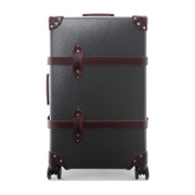 Centenary · Medium Check-In - 4 Wheels | Brown/Burgundy/Chrome