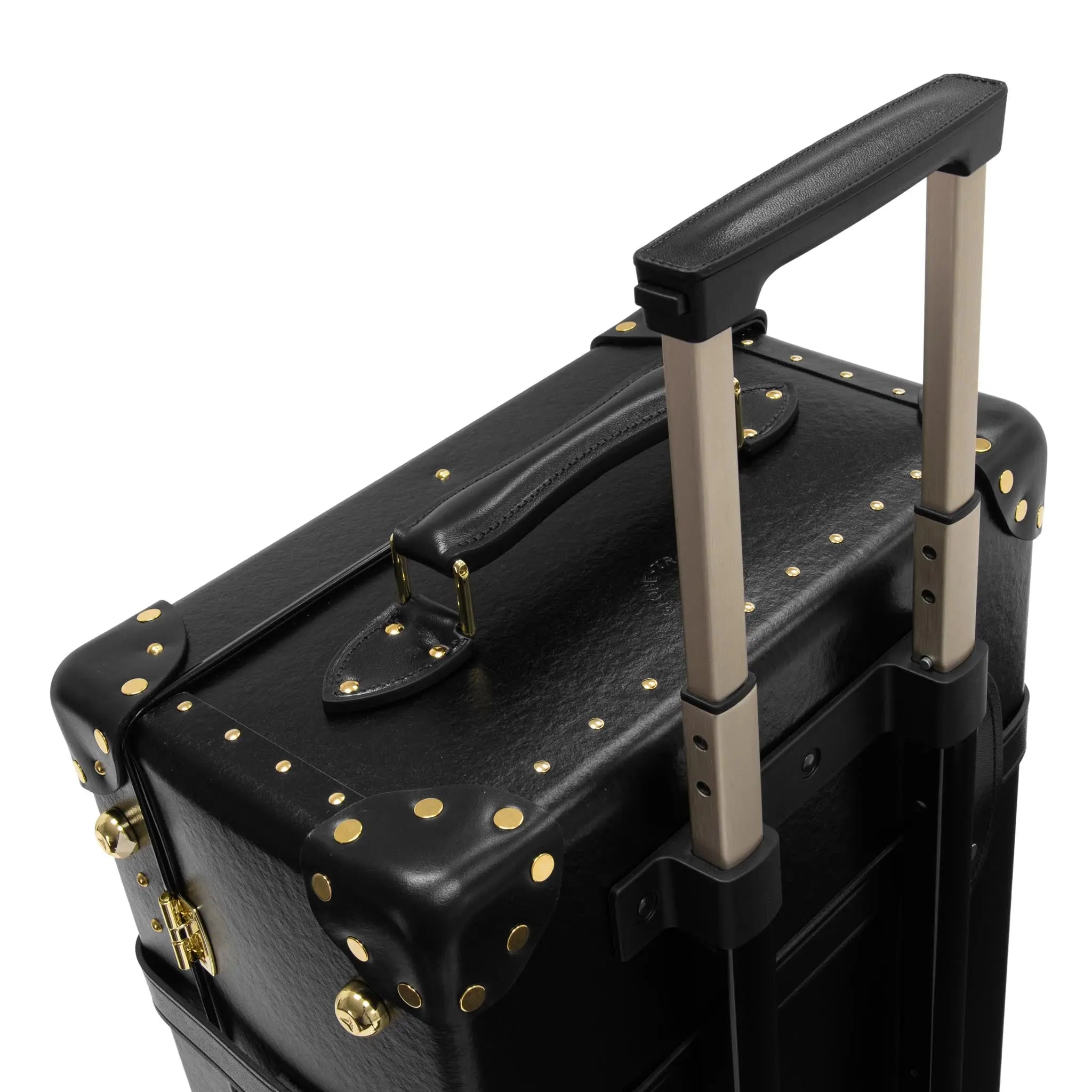 Centenary · Medium Check-In - 2 Wheels | Black/Black/Gold - GLOBE-TROTTER