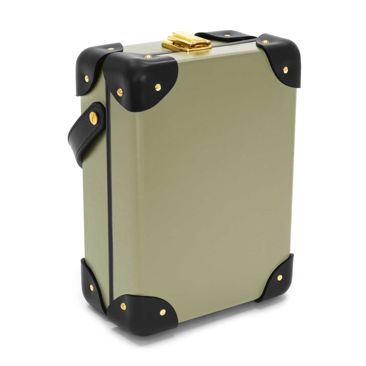 Centenary · 3-Slot Watch Case | Olive/Black/Gold