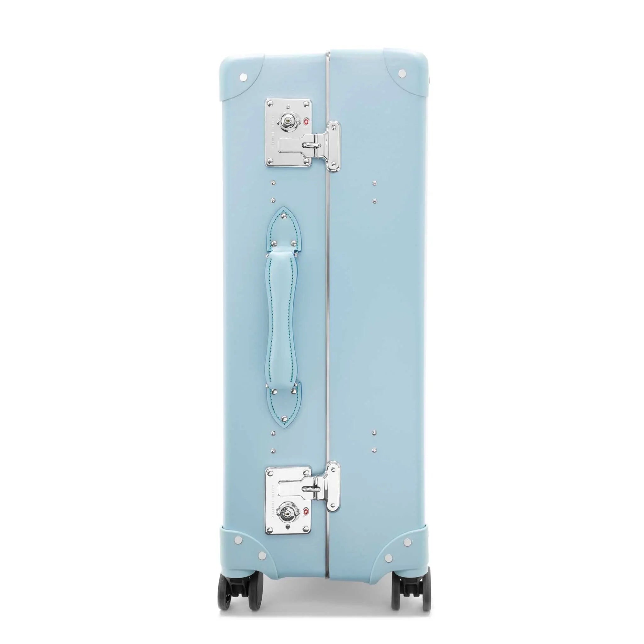 Pop Colour · Large Check-In - 4 Wheels | Pastel Blue/Pastel Blue/Chrome - GLOBE-TROTTER