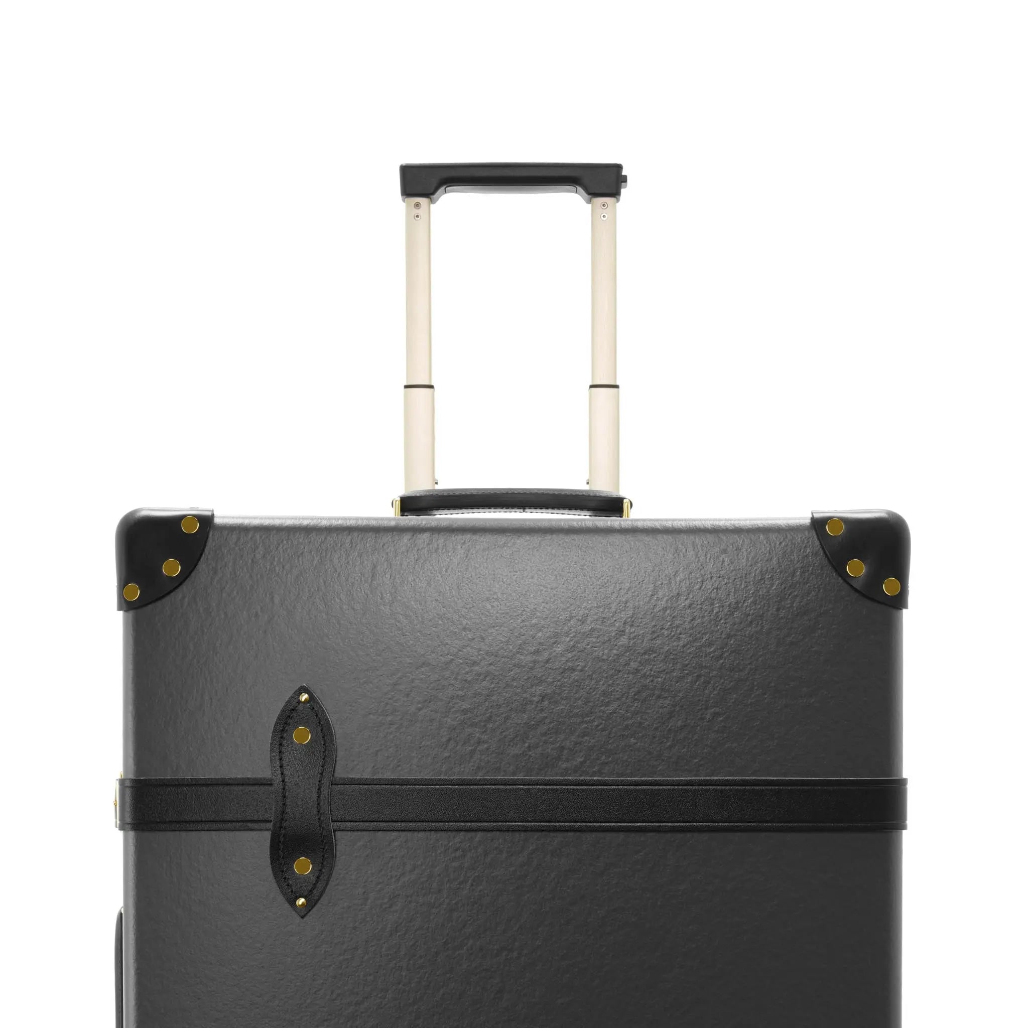 Centenary · Large Check-In - 4 Wheels | Charcoal/Black/Gold - GLOBE-TROTTER