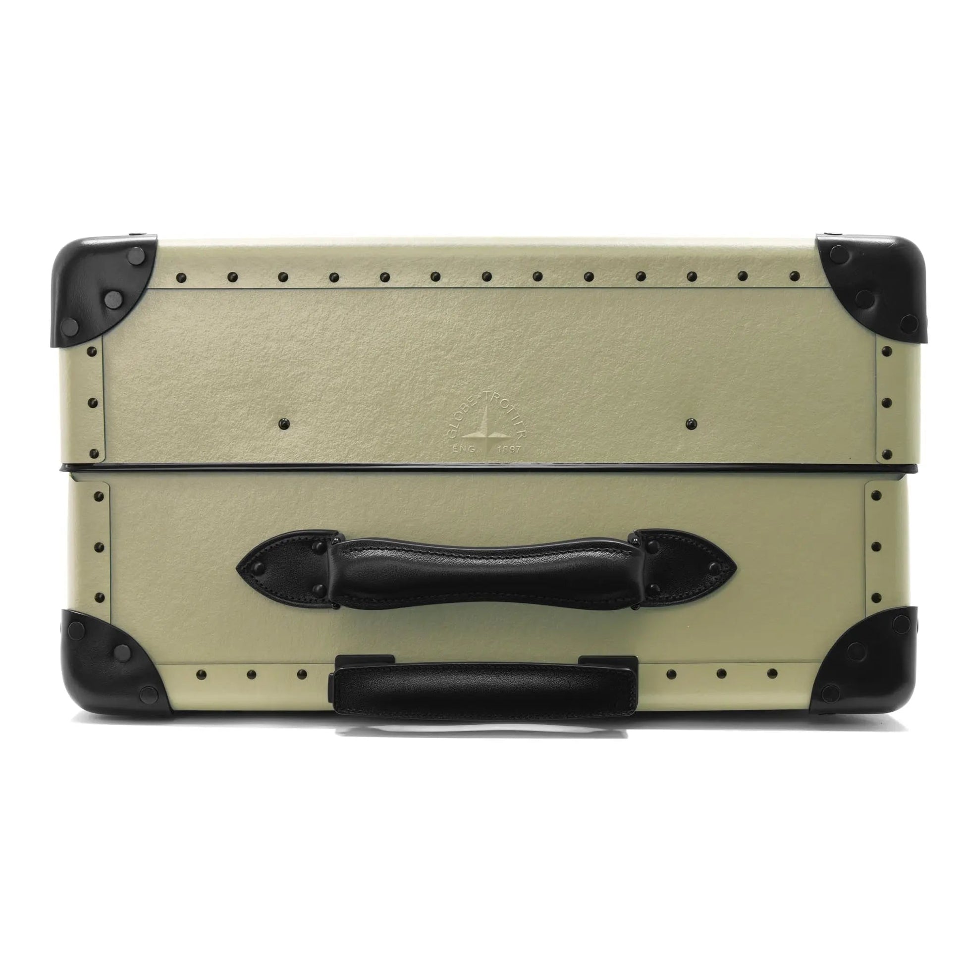 Centenary · Large Check-In - 4 Wheels | Olive/Black/Black - GLOBE-TROTTER
