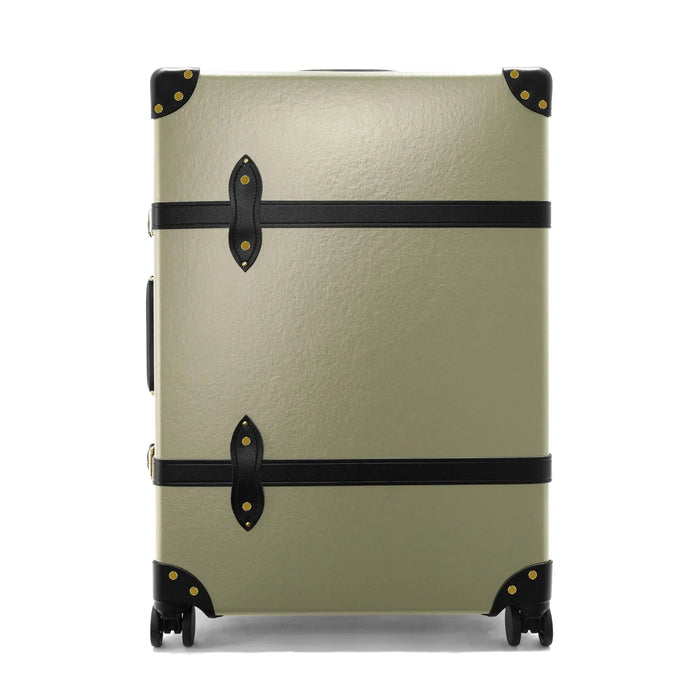 Centenary · Large Check-In - 4 Wheels | Olive/Black/Gold - GLOBE-TROTTER