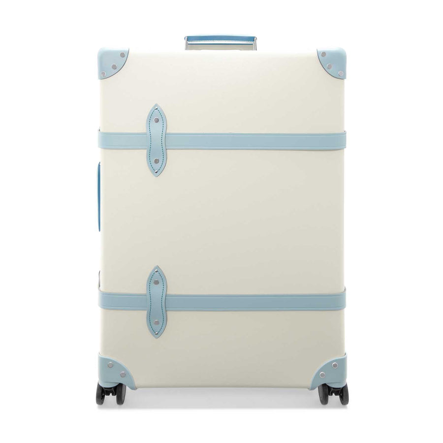 Centenary · Large Check-In - 4 Wheels | Ivory/Pastel Blue/Chrome – first image