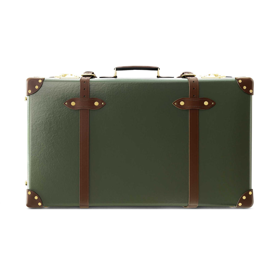 Centenary · Large Suitcase | Green/Brown/Gold – first image