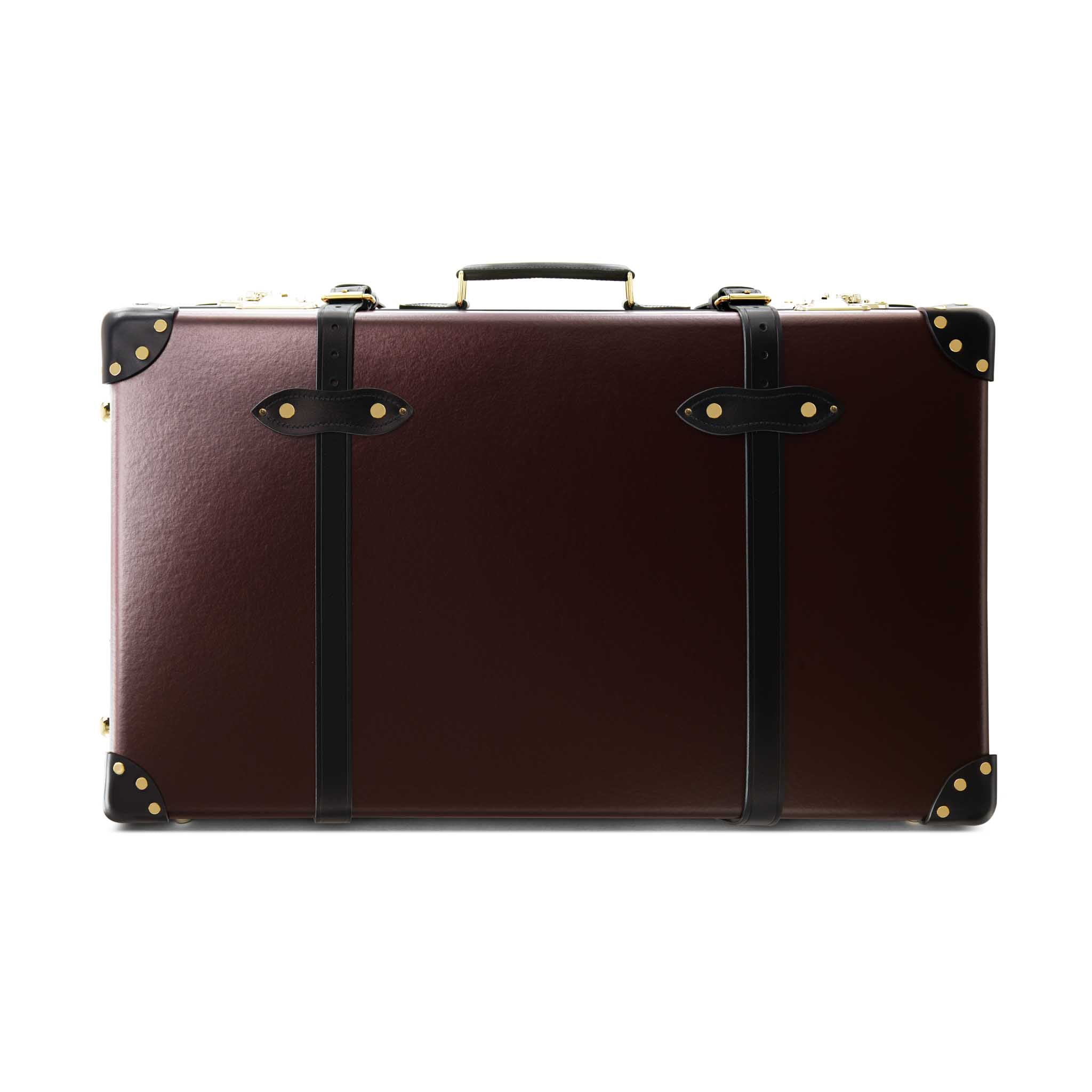 Centenary · Large Suitcase | Oxblood/Black/Gold