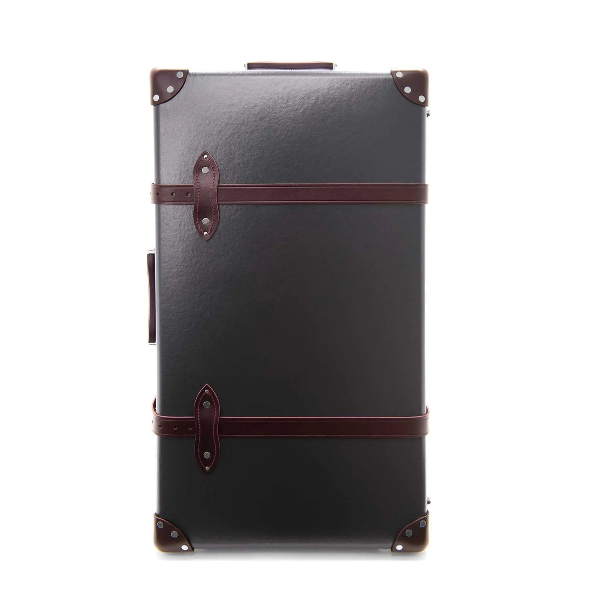 Centenary · Large Check-In - 2 Wheels | Brown/Burgundy/Chrome