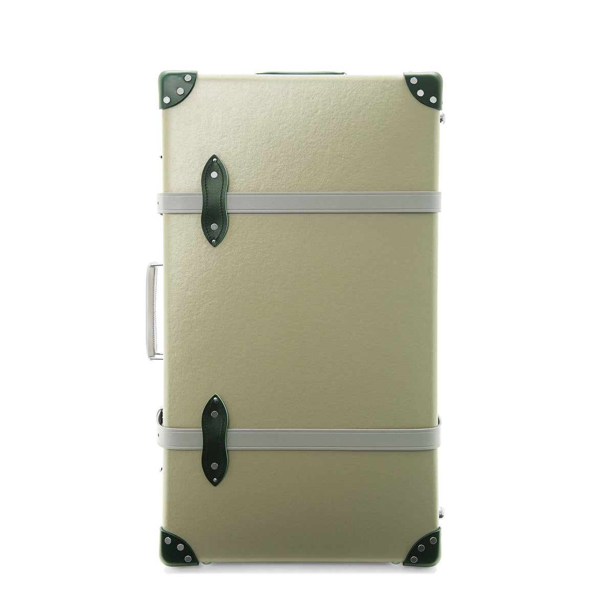 Elephant Family · Large Check-In - 2 Wheels | Olive Grey/Kerry Green/Chrome