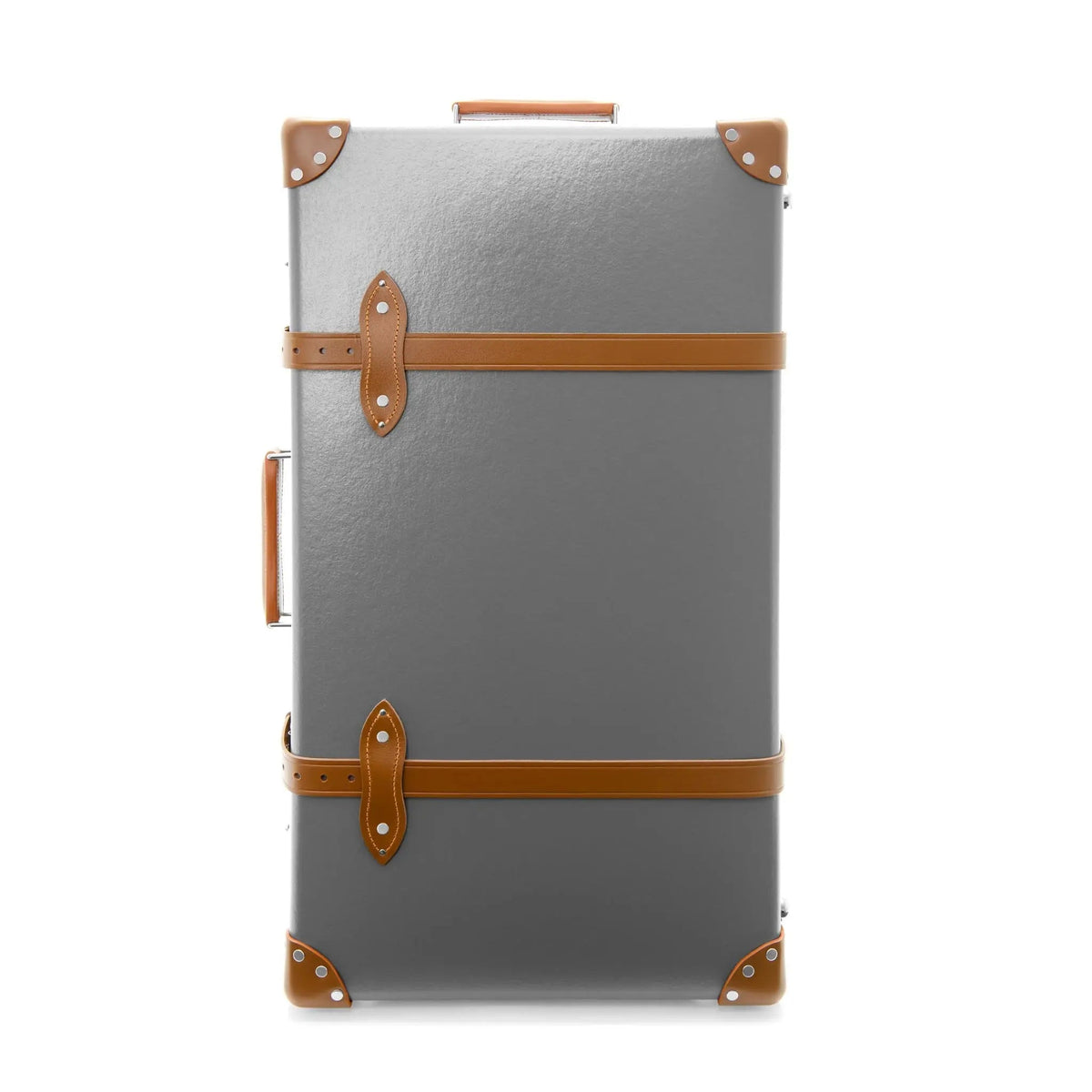 Centenary · Large Check-In - 2 Wheels | Grey/Caramel/Chrome