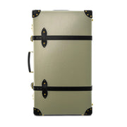 Centenary · Large Check-In - 2 Wheels | Olive/Black/Gold - GLOBE-TROTTER