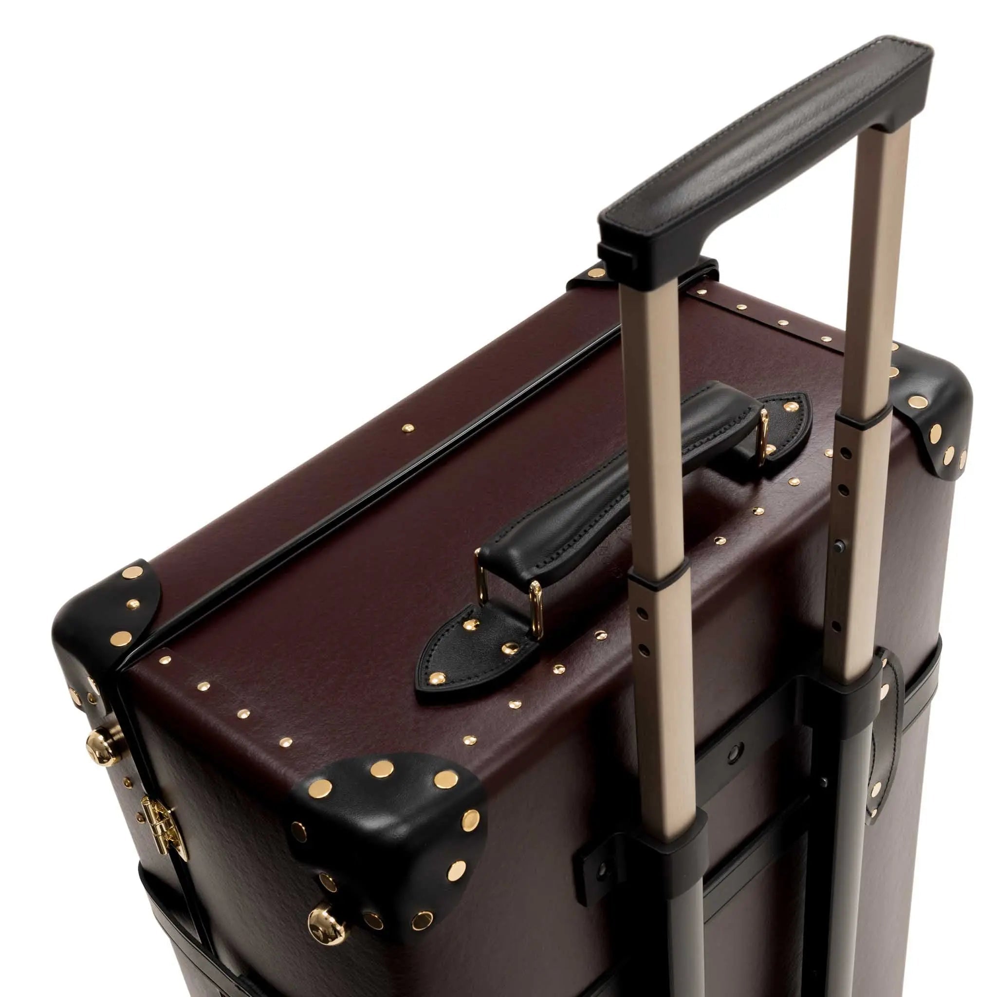 Centenary · Large Check-In - 2 Wheels | Oxblood/Black - GLOBE-TROTTER