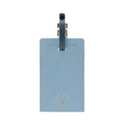 Jet · Luggage Tag | Baby Blue/Red/Chrome