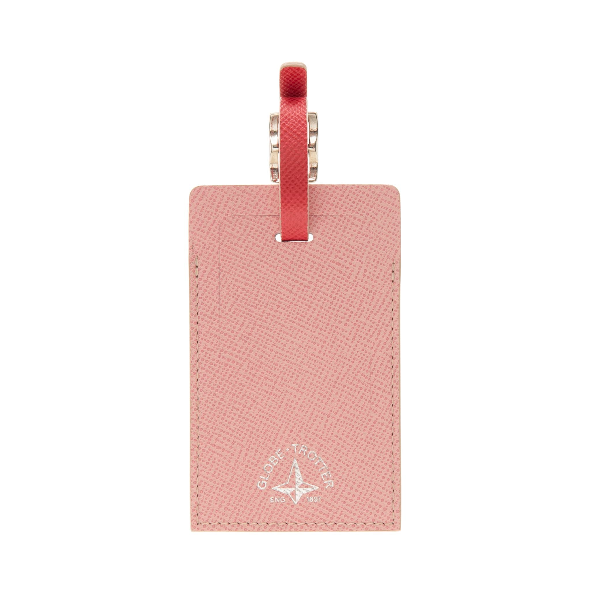 Jet · Luggage Tag | Baby Pink/Ivory/Chrome