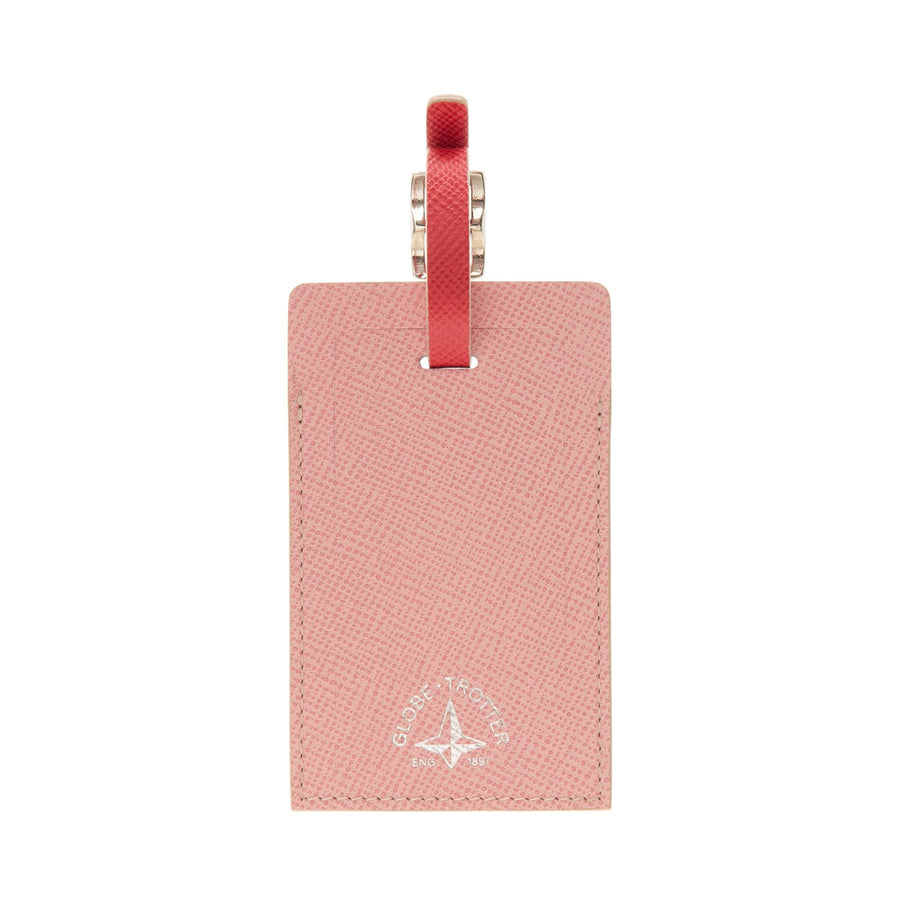 Jet · Luggage Tag | Baby Pink/Ivory/Chrome – first image
