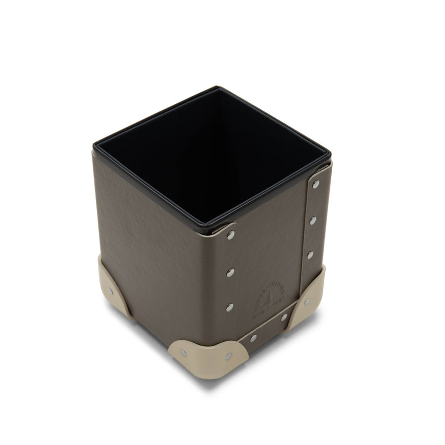 Home Collection · Pen Holder - Large | Noble Brown/Ivory/Gold – first image