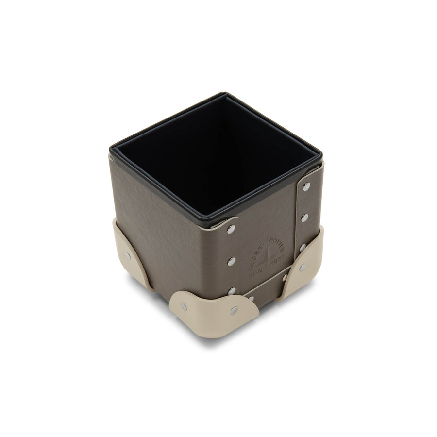 Home Collection · Pen Holder - Small | Noble Brown/Ivory/Gold – first image