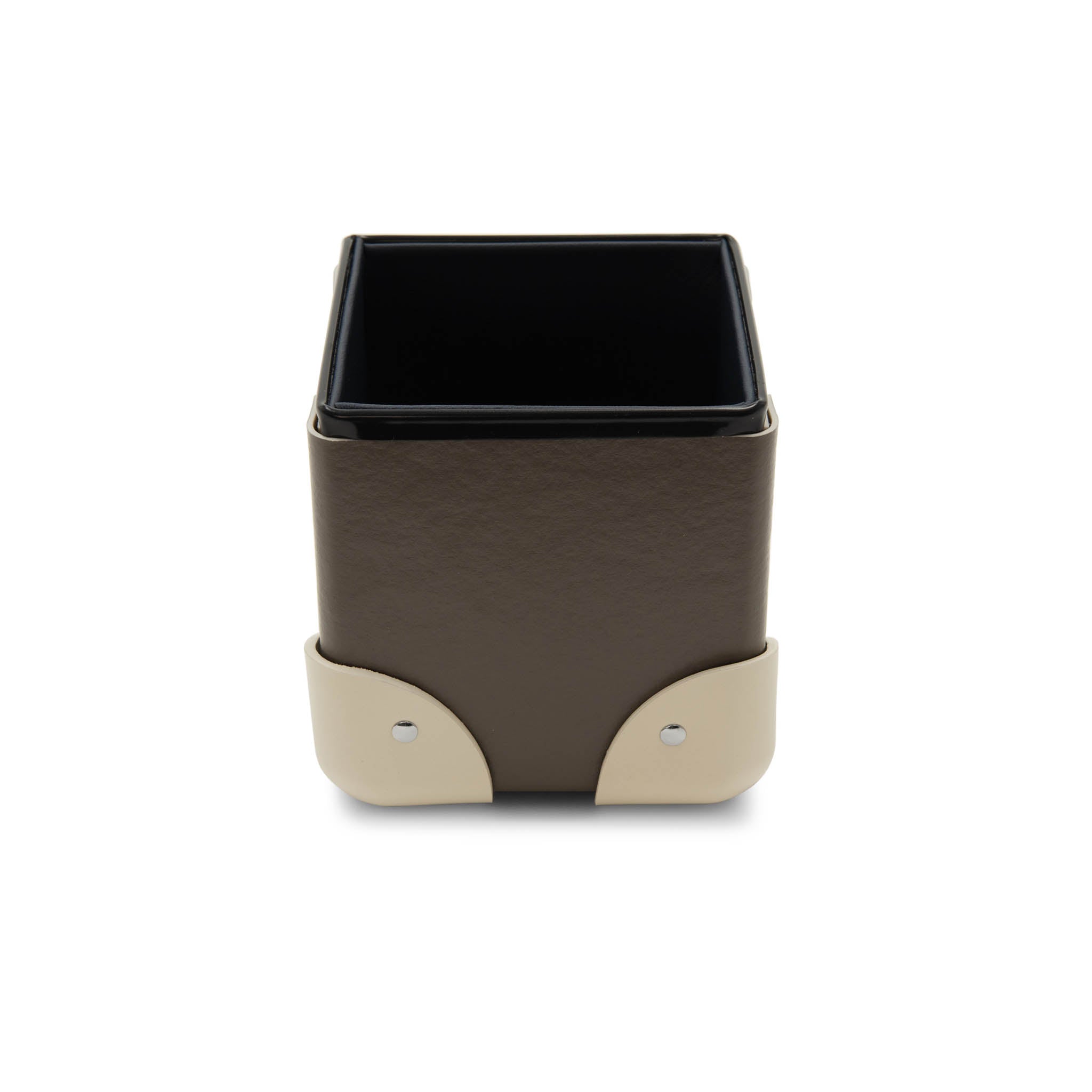 Home Collection · Pen Holder - Small | Noble Brown/Ivory/Gold