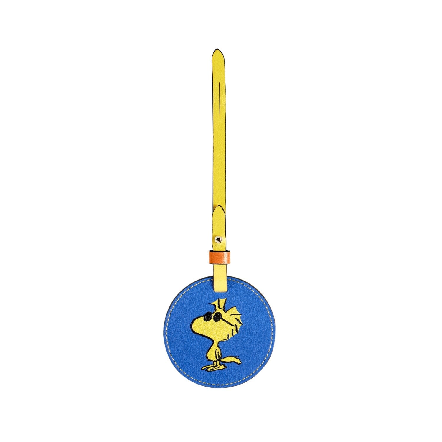 PEANUTS · Circle Charm | Blue/Orange
