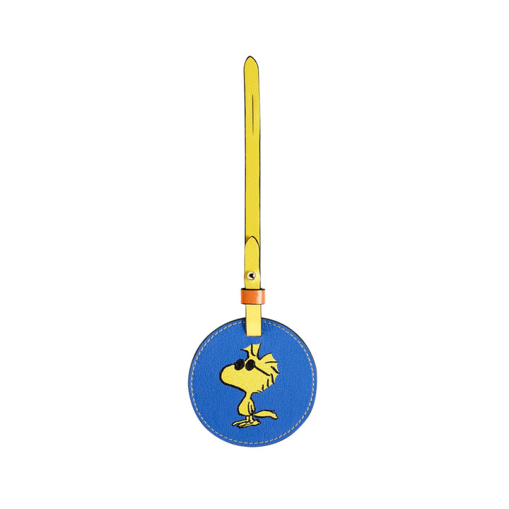 PEANUTS · Circle Charm | Blue/Orange