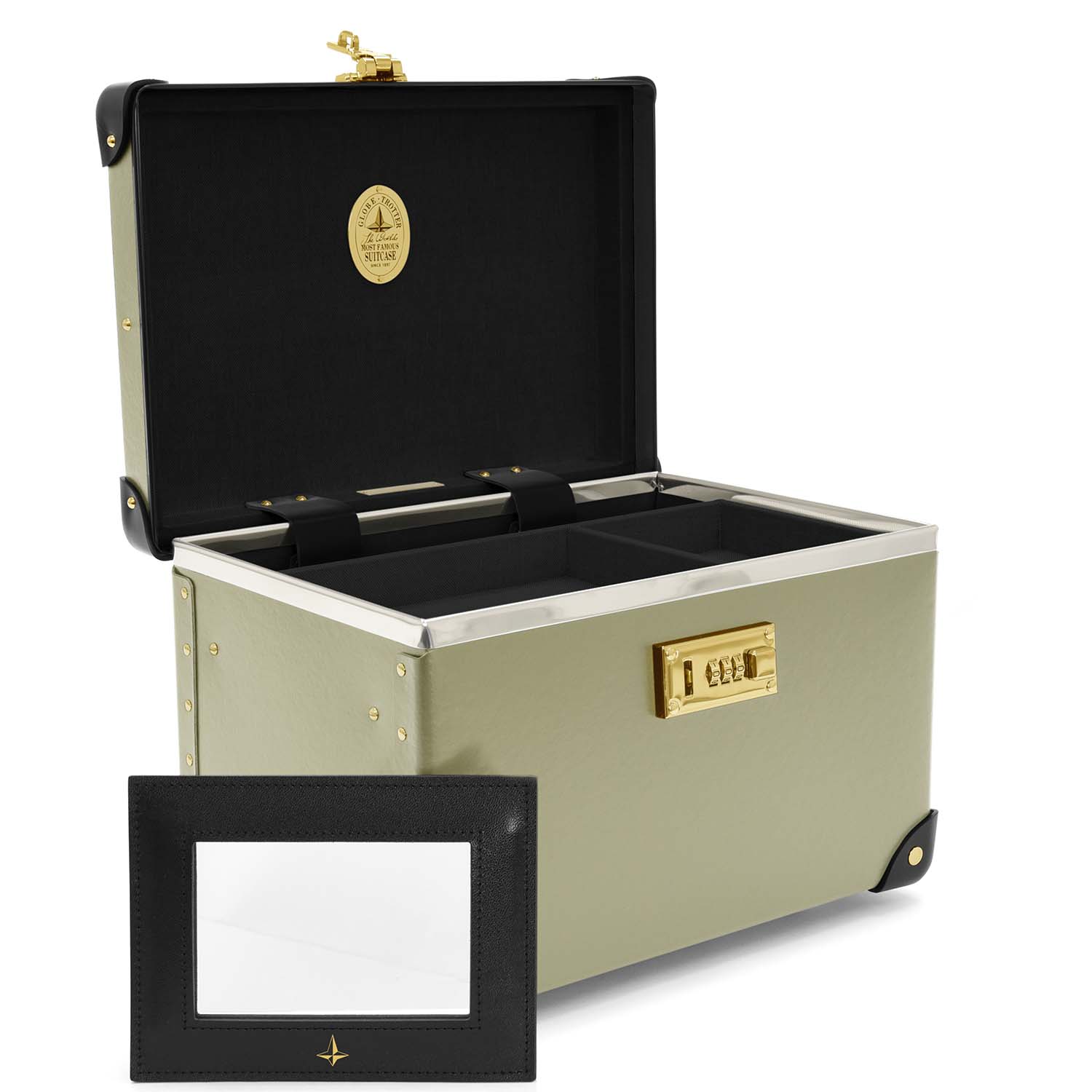 Centenary · Vanity Case | Olive/Black/Gold