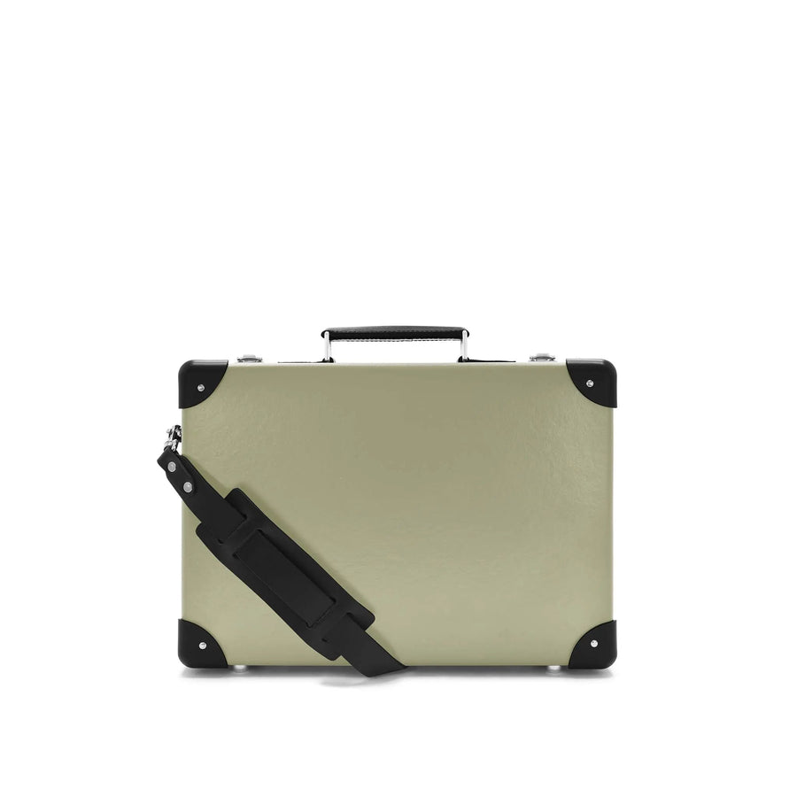 Centenary · Small Attaché | Olive/Black/Chrome – first image