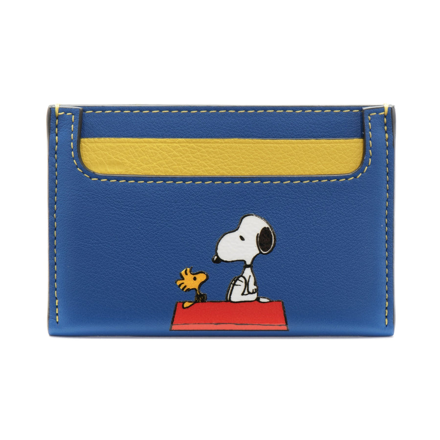 Peanuts · Credit Card Holder | Blue/Yellow – first image