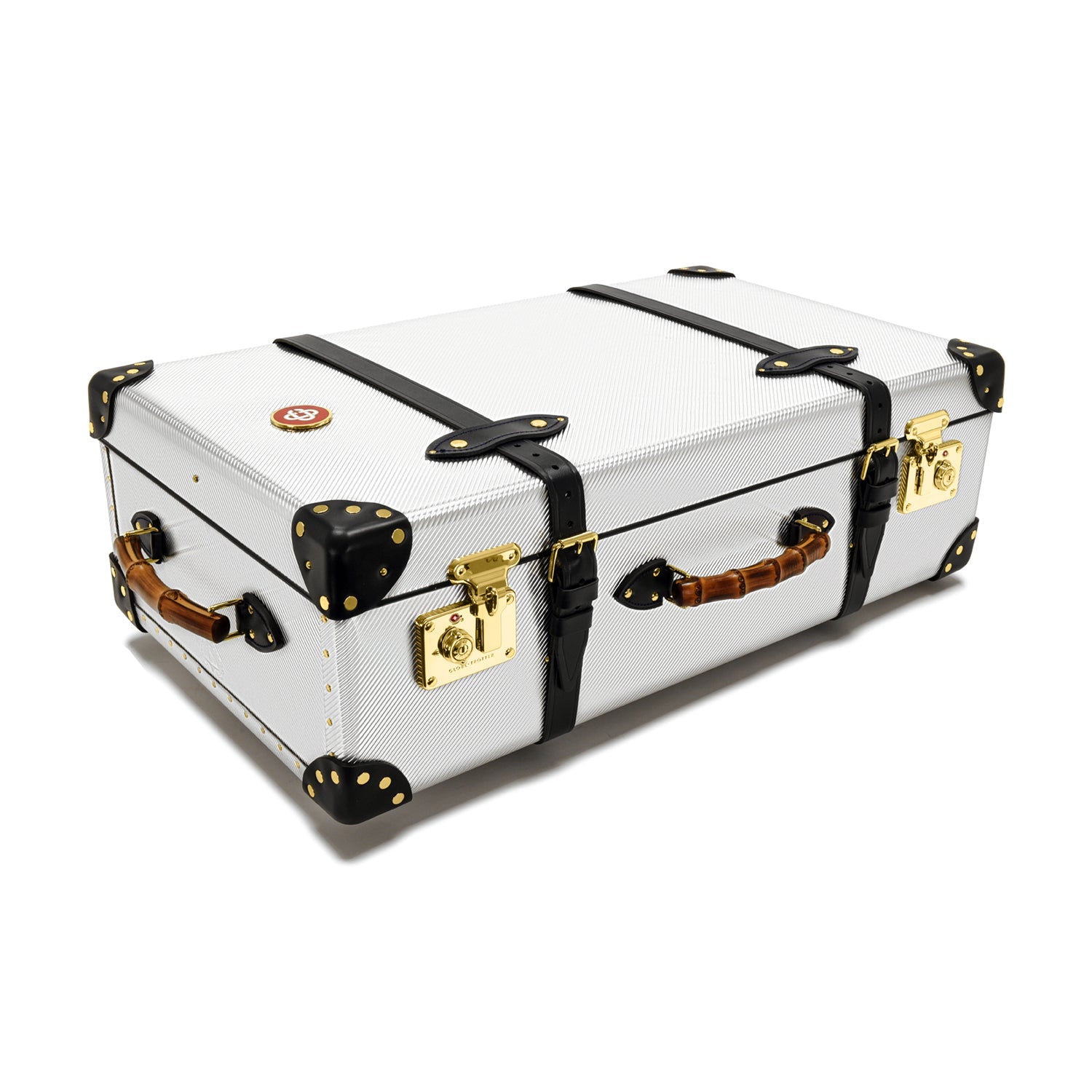 Casablanca · Large Check-In | Aluminium/Black - GLOBE-TROTTER