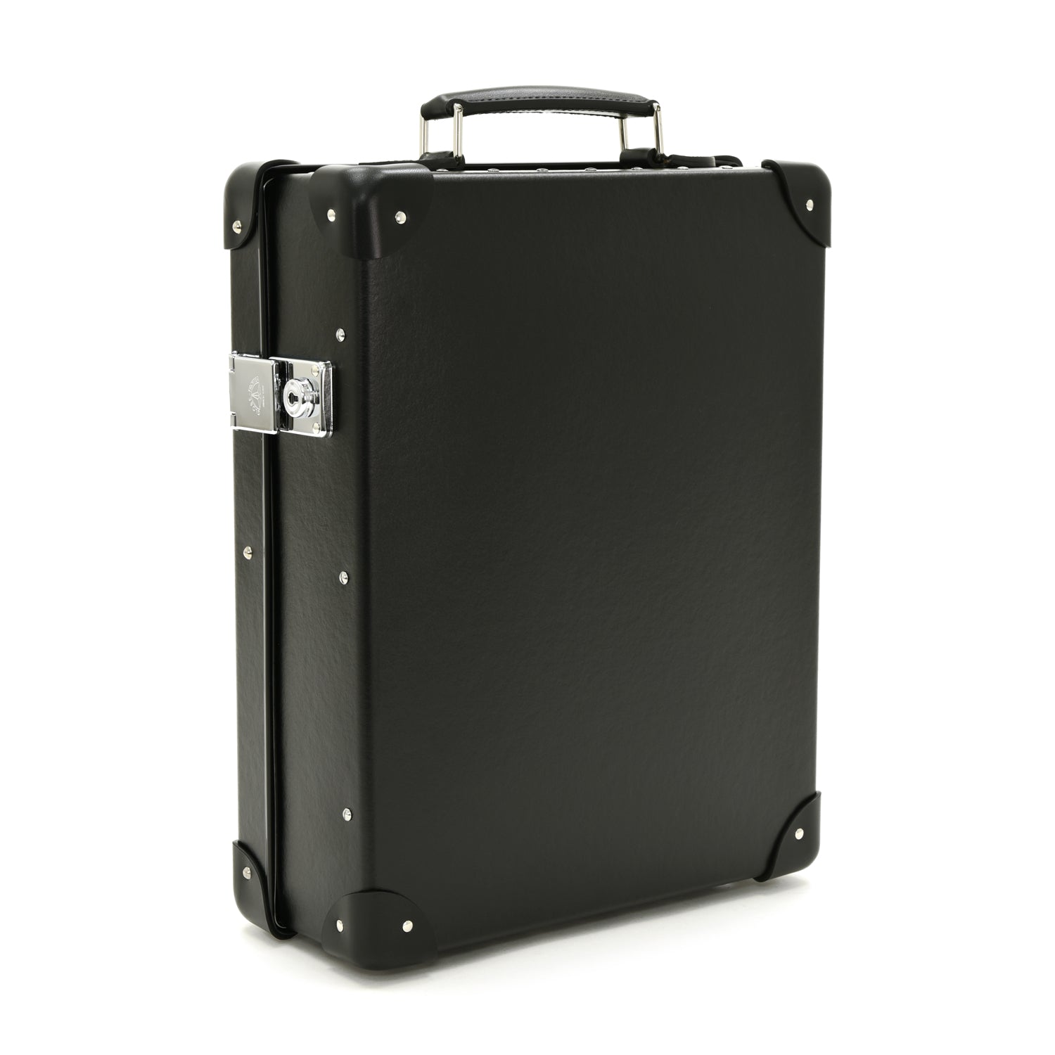 Centenary · 12-Slot Watch Case | Black/Black - GLOBE-TROTTER