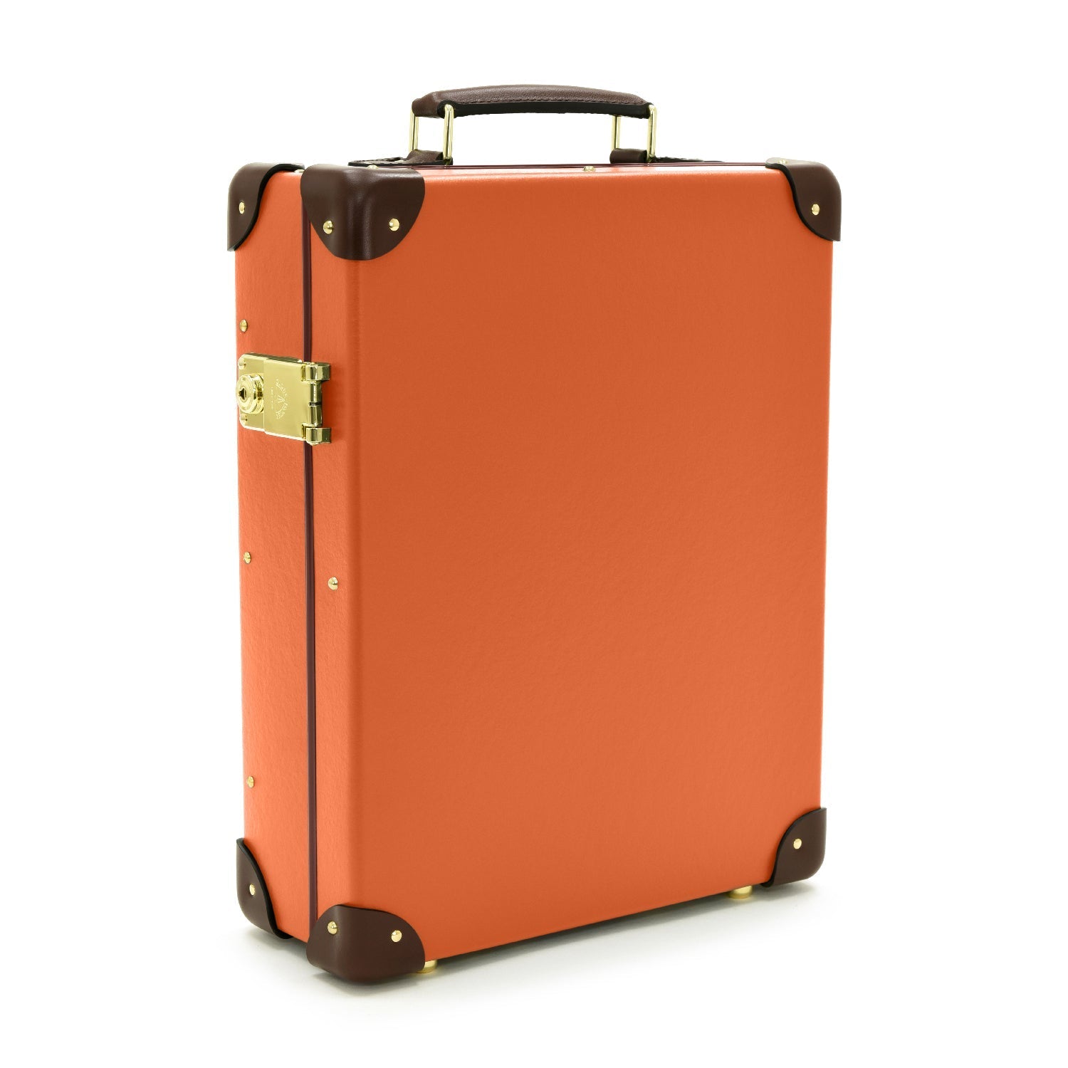 Centenary · 12-Slot Watch Case | Marmalade/Brown - GLOBE-TROTTER