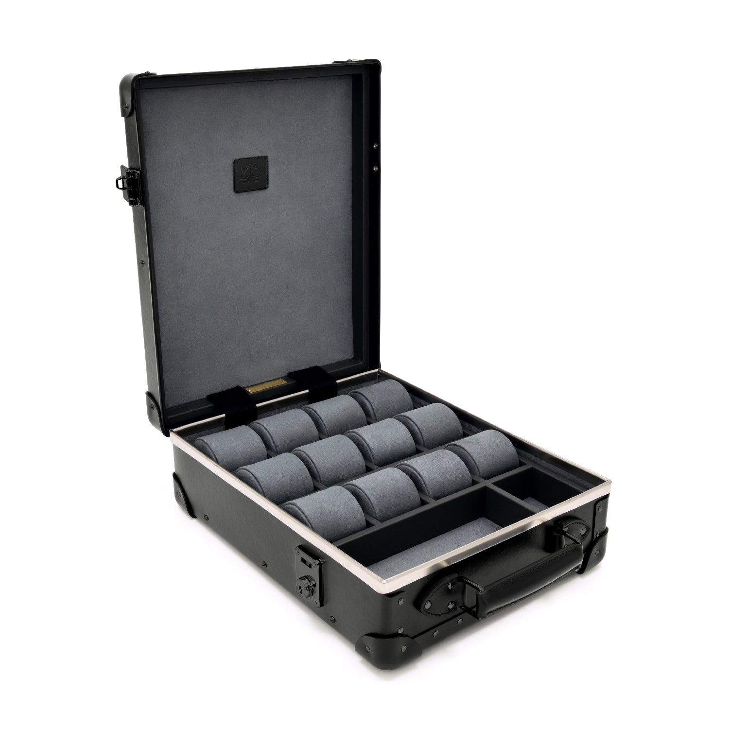 Centenary · 12-Slot Watch Case | Midnight - GLOBE-TROTTER