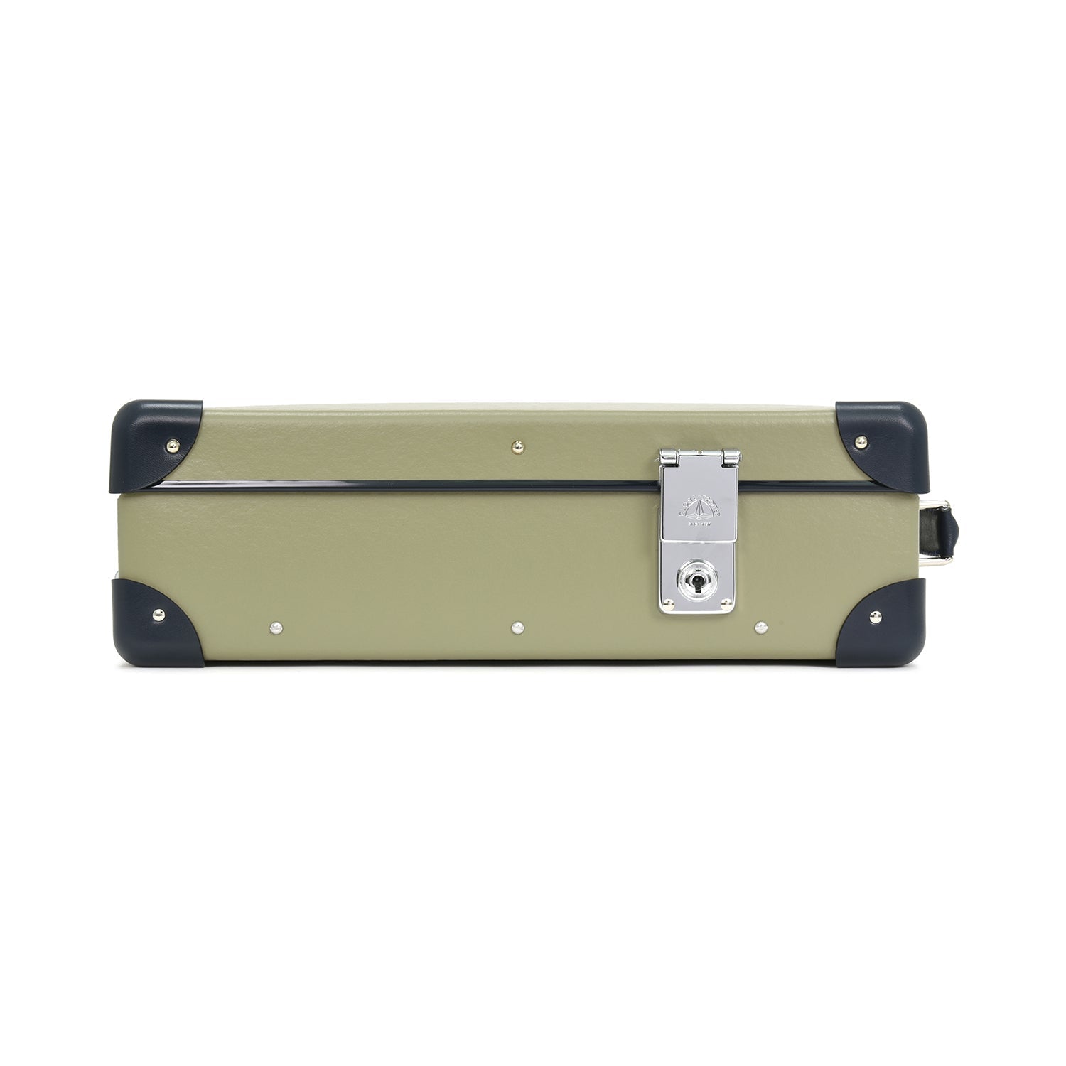 Centenary · 12-Slot Watch Case | Olive/Navy/Chrome - GLOBE-TROTTER